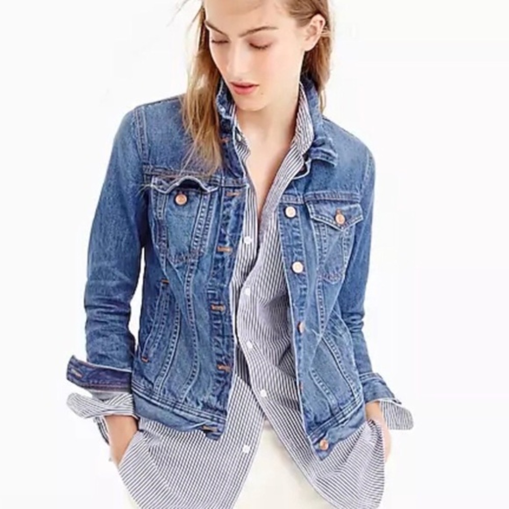 J Crew Perfect Fit Jean jacket XS